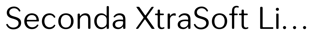 Seconda XtraSoft Light